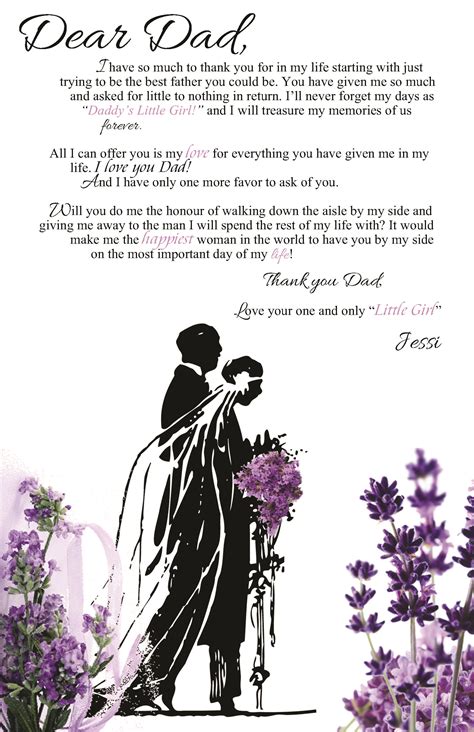 Dear Dad Letter To Father Of The Bride Weddingbee