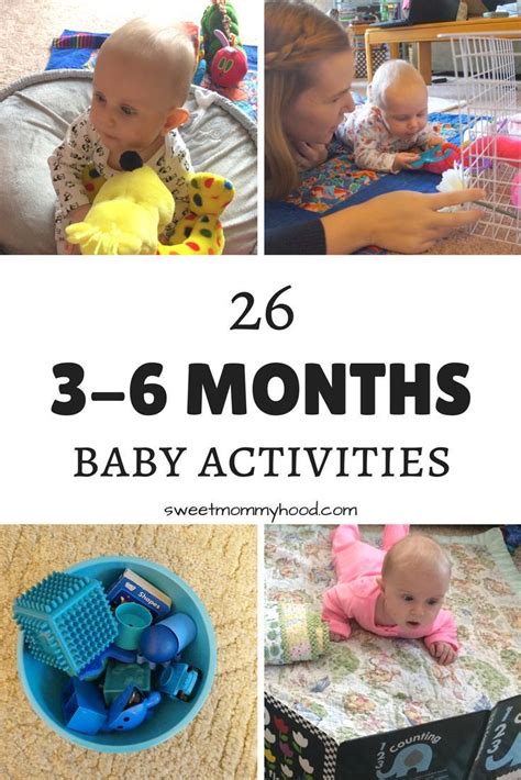 Baby Activities For 3 6 Months 6 Month Baby Activities Infant