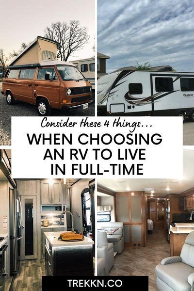 Best Rv To Live In Full Time Consider These 4 Factors Rv Living Full