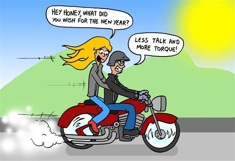 On The Biker Side Cartoon The Bikers Den Blog Motorcycle Humor Cartoon Funny Cartoon Pictures