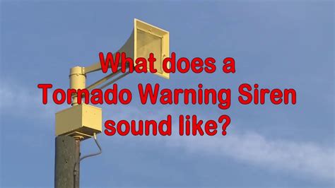 Tornado Warning Sound