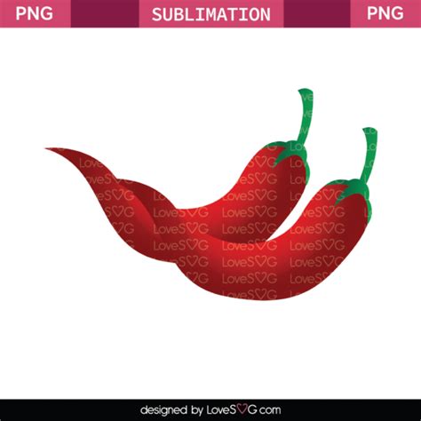 Red Chilli Sublimation Filepng