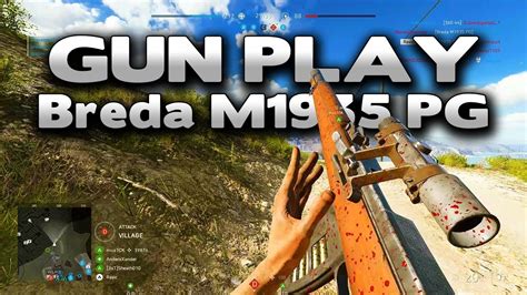 Battlefield 5 Gunplay Breda M1935 Pg Youtube