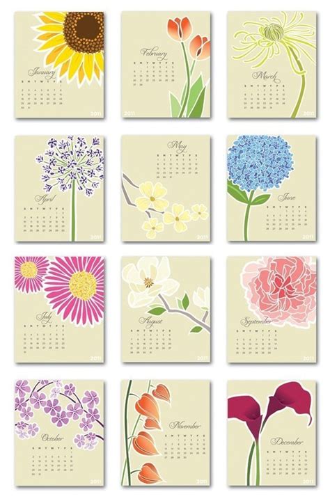 Gorgeous Calendar Creative Calendar Calendar Design Beautiful Calendar