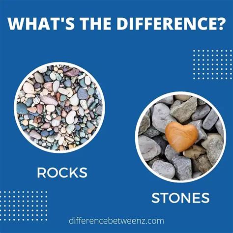 Difference Between Rocks And Stones Difference Betweenz