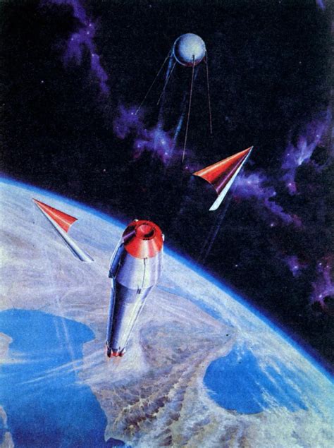 Soviet Space Art Soviet Space Program By Andrei Sokolov Drew Ex Machina