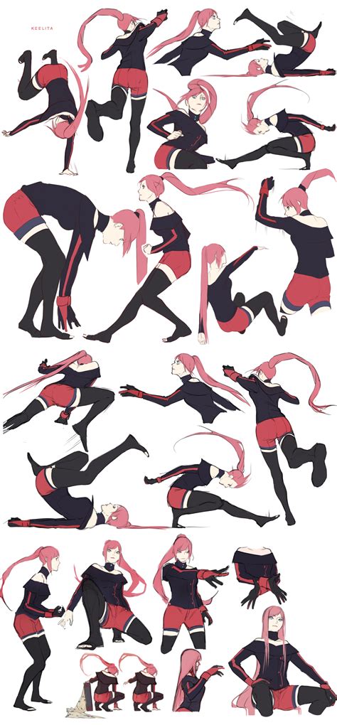 Anime Poses Reference Art Reference Poses Art Reference