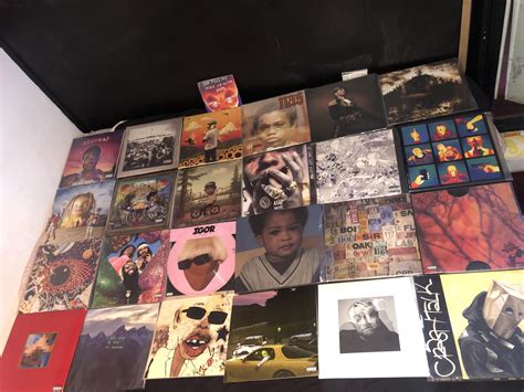 My Hiphop Record Collection So Far Got A Few Singed And A Few Rare