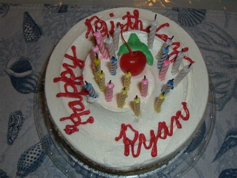 Guess whose birthday it was a few days ago??? Ryan's Happy Birthday Cake 1 | Flickr - Photo Sharing!