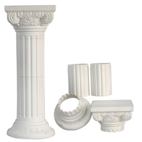 Decostar Roman Plastic Pillars Columns 36 14 4 Pieces