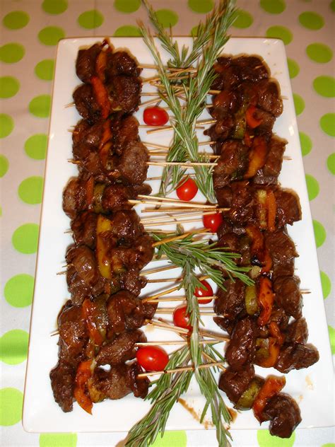 If beef tenderloin is on your family's menu for this holiday, be sure to swing by costco for the meat, if nothing else. Beef Tenderloin Skewers with Grilled Seasonal Veggies ...