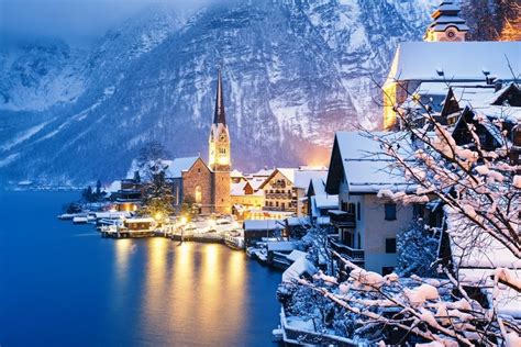 Best Christmas Destinations In Europe Hallstatt Romantic Small Towns