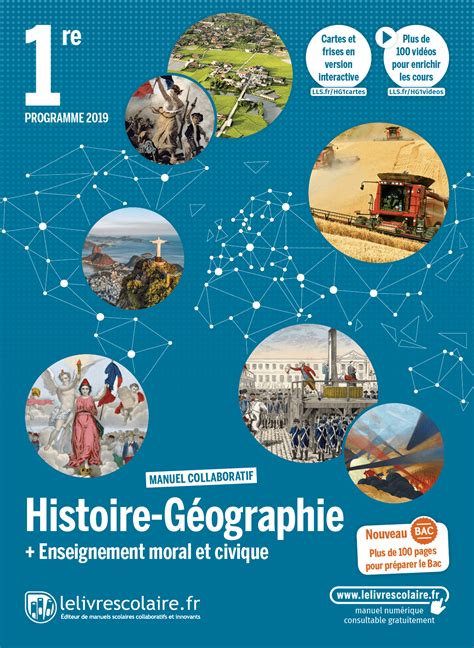 Manuel Histoire Géographie EMC 1re Lelivrescolaire fr