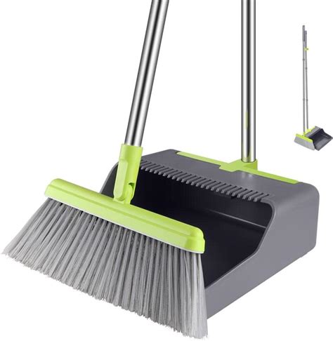 Fgy Broom And Dustpan Set For Home Sweeper And Dust Pan