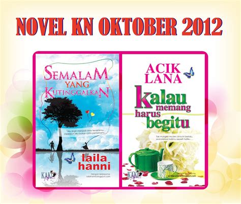 Kaki Novel Novel Oktober 2012