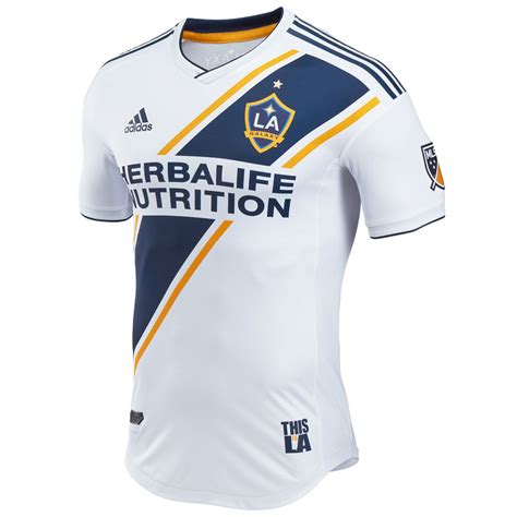The new jersey is dubbed the 'community kit'. Men's LA Galaxy 2018-2019 Home MLS SOCCER Jersey -White