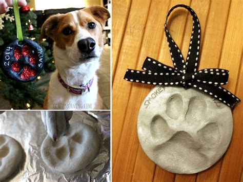 Paw Print Ornament Very Easy Diy Video Instructions Paw Print