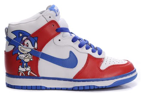 Nike Sb Dunk Cartoon Shoes Nike Sb Dunk Sonic The Hedgehog Shoes Sega