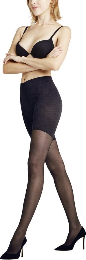 Falke Women S Cellulite Control Tights Den Sheer Transparent Black