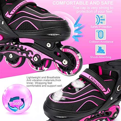 Otw Cool Adjustable Inline Skates For Kids And Adults Outdoor Blades