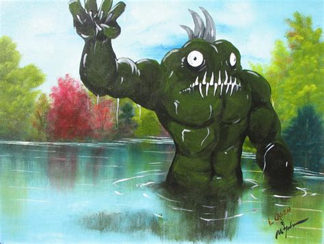 Swamp Monster By Chr15t0ph3l35 On Deviantart