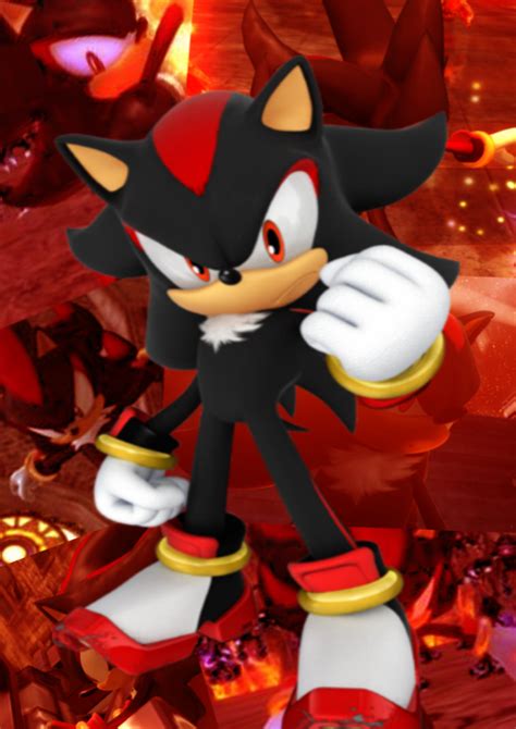 Shadow The Hedgehog Poster Photoshop By Silverblue14 On Deviantart