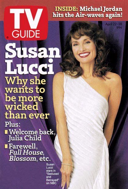 Tv Guide April 22 28 1995 ~ Susan Lucci Of Seduced And Betrayed