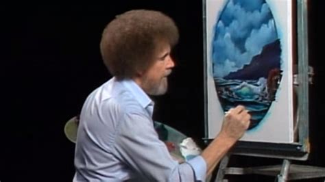 Bob Ross Is Unrecognizable Without His Iconic Perm And Beard In This