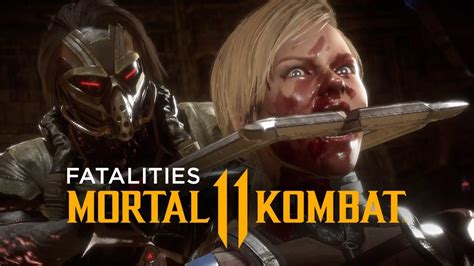Mortal Kombat 11 Todos Os Fatalities Dublado Youtube