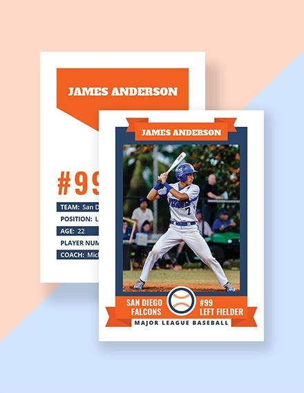 20 Trading Card Examples Templates And Design Ideas Examples