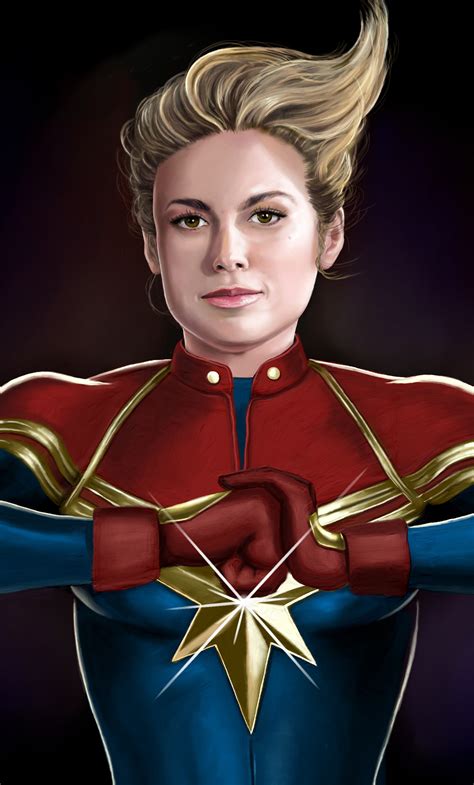 Captain Marvel Artwork 2020 4k Hd Superheroes 4k Wall