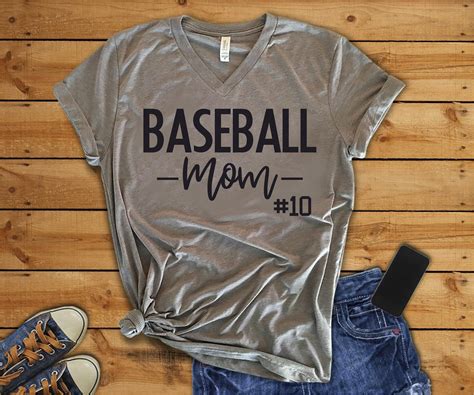 Baseball Mom Shirt Baseball Mom T Shirt Baseball Mom Baseball Sports Mom Baseball