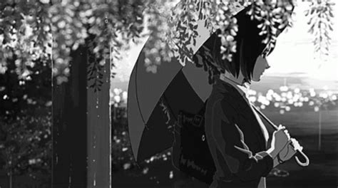 Garden Of Words Rain GIF - GardenOfWords Rain Woman ...