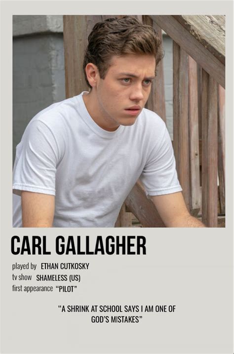 Carl Gallagher In 2021 Shameless Movie Shameless Tv Show Carl Gallagher