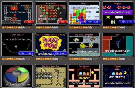 Classic Arcade Games Play Free The Best Games From The 70s And 80s