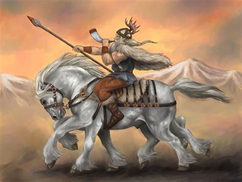 Odins 8 Legged Horse Sleipner Norse Norse Mythology Mythology