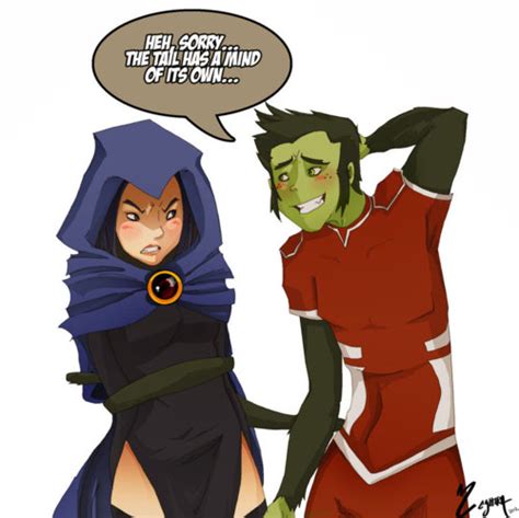 Beast Boy And Raven Teen Titans Vs Young Justice Photo 35798589