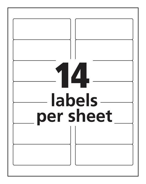 At avery.com, you'll find office supplies and products such as labels, dividers, notetabs and binders. 1,400 ADDRESS LABELS 14 per A4 SHEET LASER INKJET L7163 | eBay