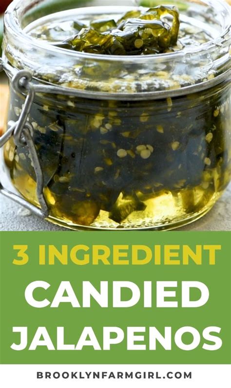 Candied Jalapenos Recipe You Only Need 3 Ingredients Video