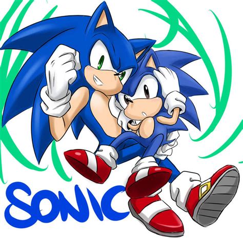 Old And New Sonic Sonic The Hedgehog Photo 17787569 Fanpop