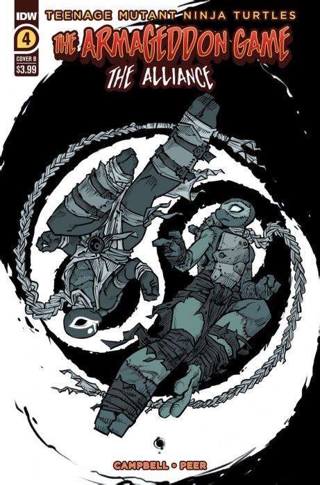 teenage mutant ninja turtles armageddon game the alliance 4b idw publishing comic book