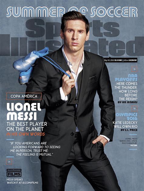 lionel messi the best player on the planet sports illustrated cover by sports illustrated