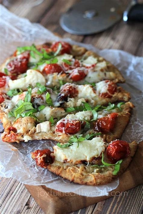 This Grilled Chicken Margherita Pizza Is A Delicious Personal Pizza