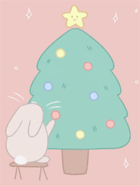 Cute Christmas Bunny Art Holiday Crafts