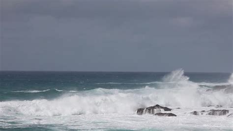 Ocean Waves Storm Stock Footage Video 979735 Shutterstock