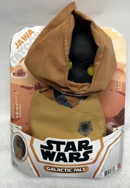 Mattel Star Wars Galactic Pals Baby Jawa Tatooine Plush Toy New 2249