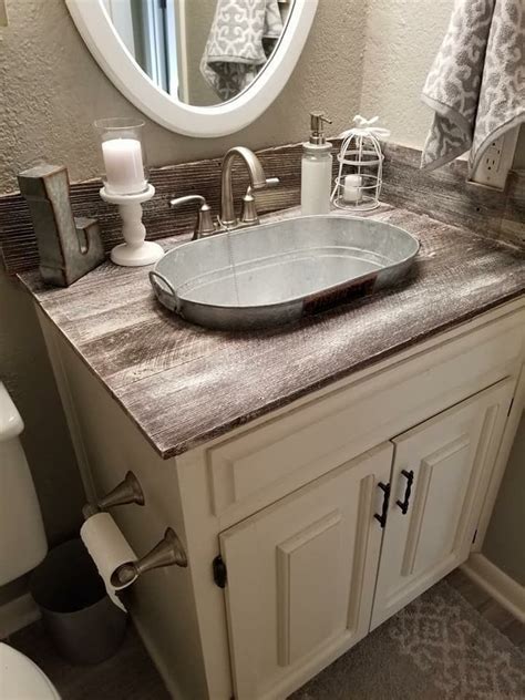 Even though functionality, maintenance top the choice for countertops, fashion too a budget friendly way to install, a bathroom countertop idea that will add utility without subtracting the fashion quotient. Most popular rustic bathroom ideas with rustic nuance 8 ...
