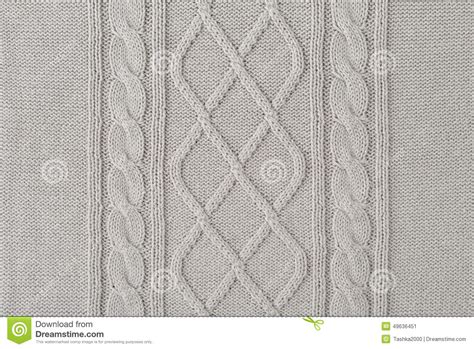 Knitted Wool Pattern Stock Image Image Of Abstract Decor 49636451
