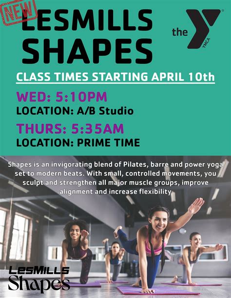 Get Ready to SHAPE Up with LES MILLS... - Racine Family YMCA