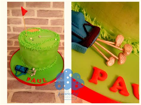 Golf themed Cake (With images) | Golf themed cakes, Themed ...